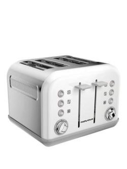 Morphy Richards Accents 4 Slice Toaster - Cream